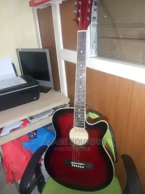 Semi-Acoustic Guitar 40"- With Tuner