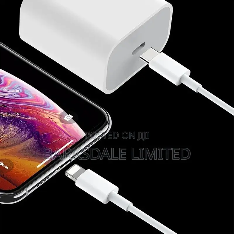 Lightning Data PD Type C Fast Charger Cable iPhone Apple