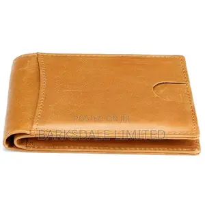 Men 100% Genuine Cow Leather Wallet Card