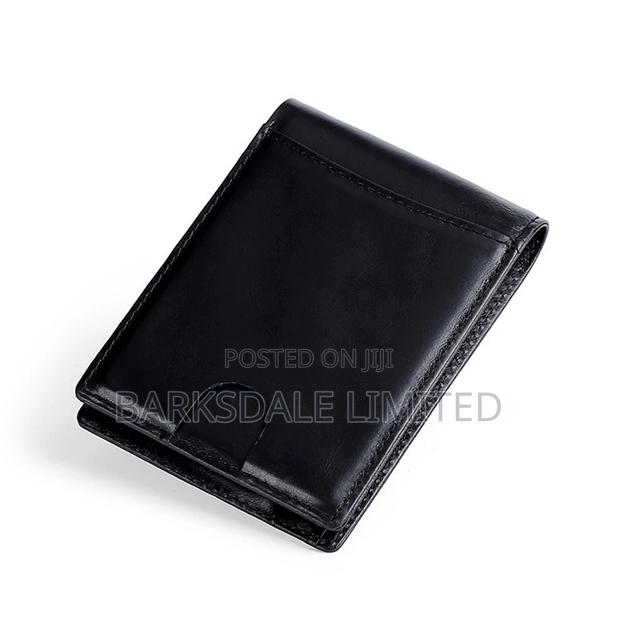 Men 100% Genuine Cow Leather Wallet Card - thumbnail 5