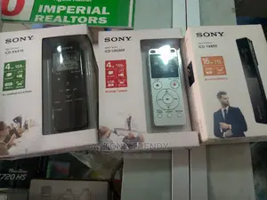 New Sony Voice Recorder
