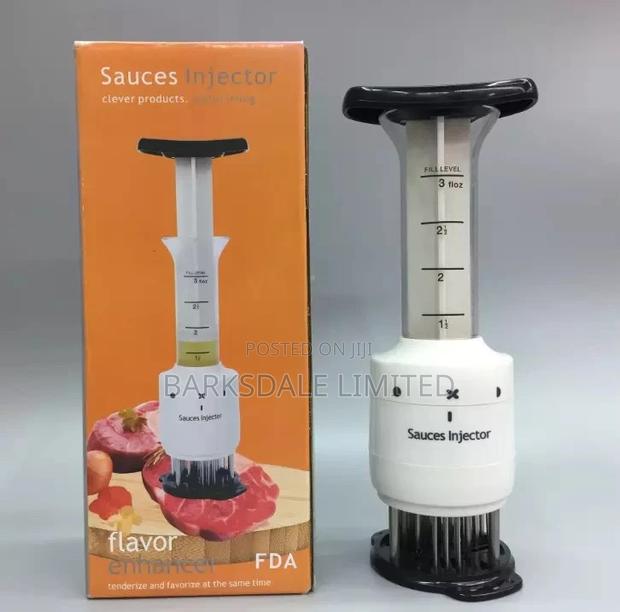Syringe Steel Meat Tenderizer 30 Needles Flavor Marinade - thumbnail 8