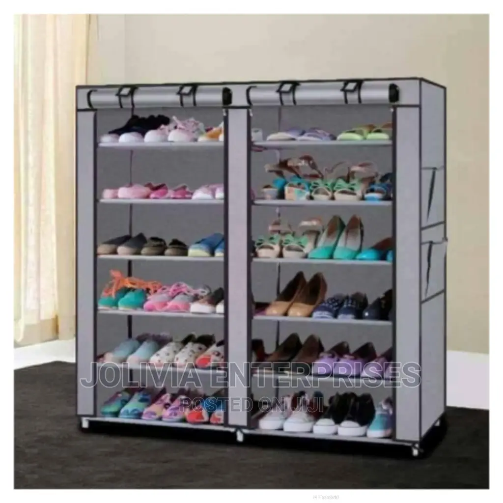 Shoe Rack Double Column