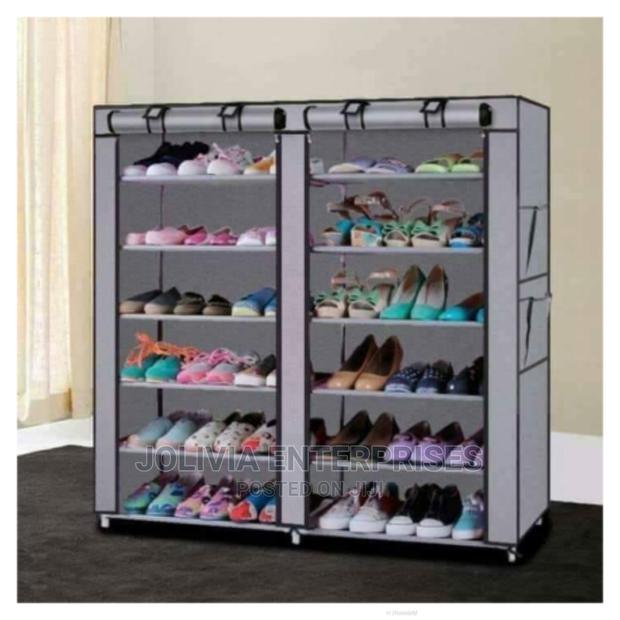Shoe Rack Double Column