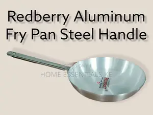 Redberry Aluminium Fry Pan With Steel Handle 22,24 26 28cm