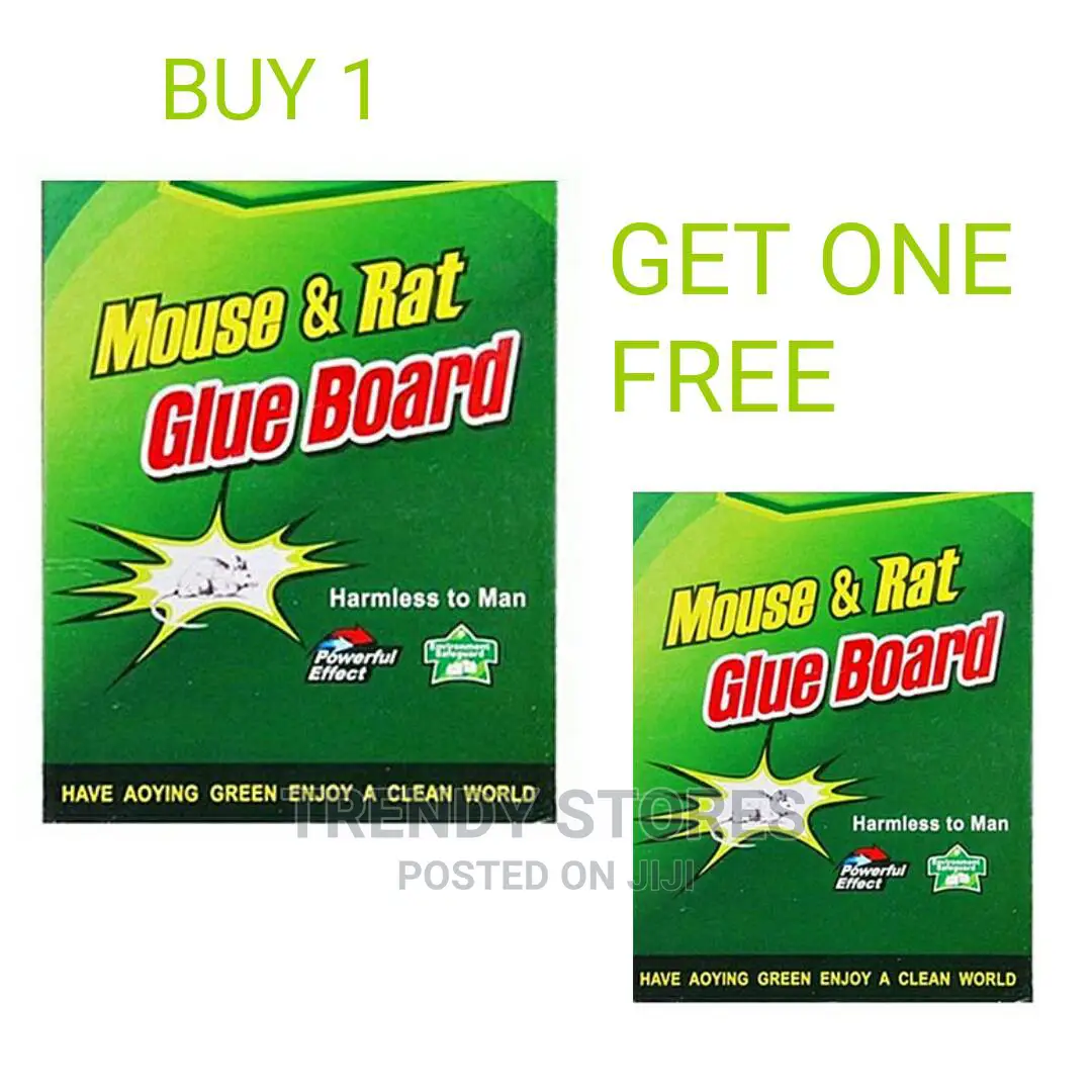 2pcs Non Toxic Rat Trap With Glue
