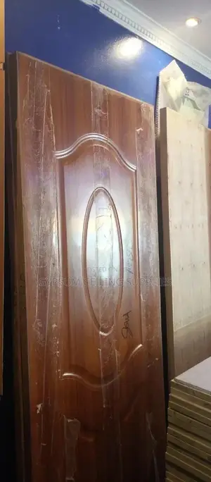 Semi Solid Door Mahogany for Bathroom