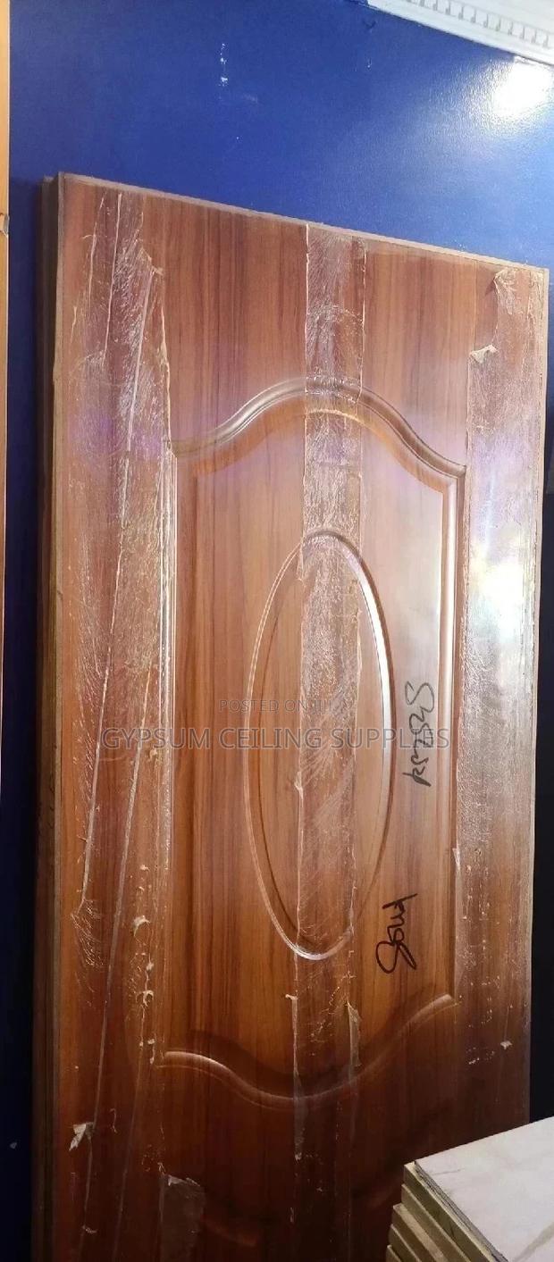 Semi Solid Door Mahogany for Bathroom - thumbnail 3