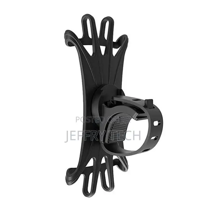 Bicycle Mobile Phone Holder Rotating Silicone Bicycle Phone