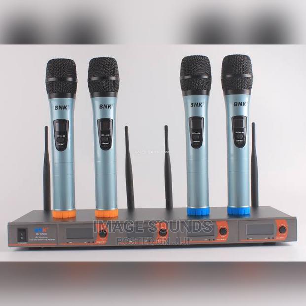 Wireless Microphone Bnk 4 Microphones