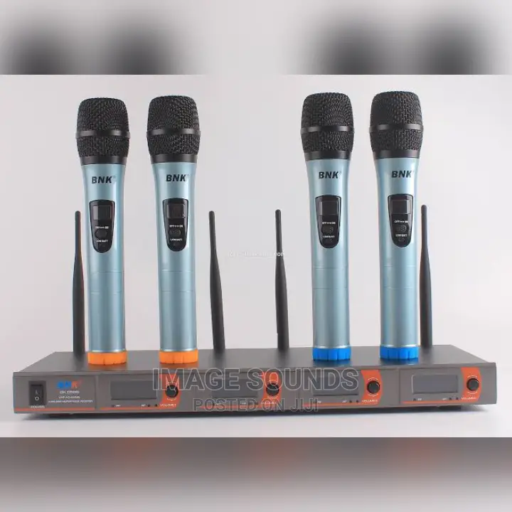 Wireless Microphone Bnk 4 Microphones