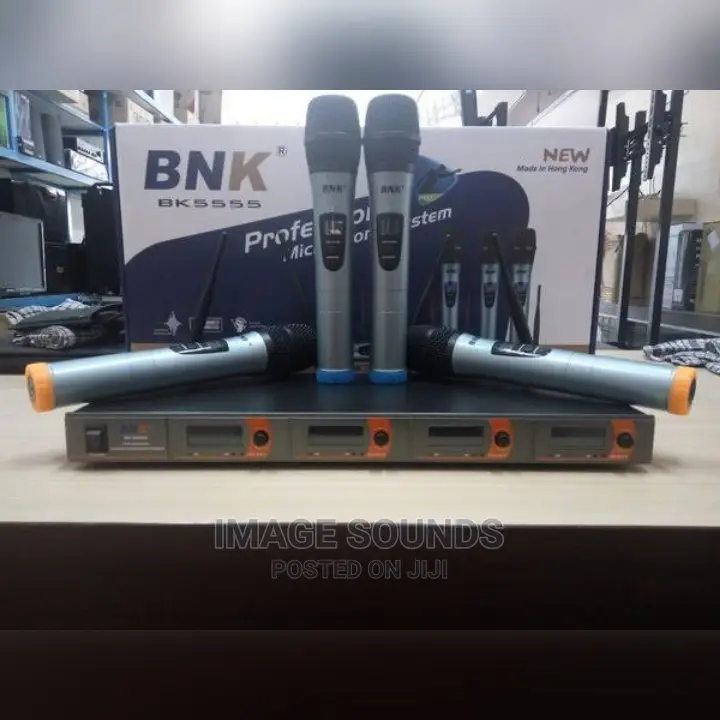 Wireless Microphone Bnk 4 Microphones