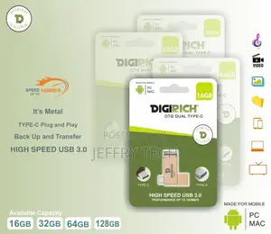 Digirich Dual OTG Type-C 3.0 - Rose Gold Made for Mobile /