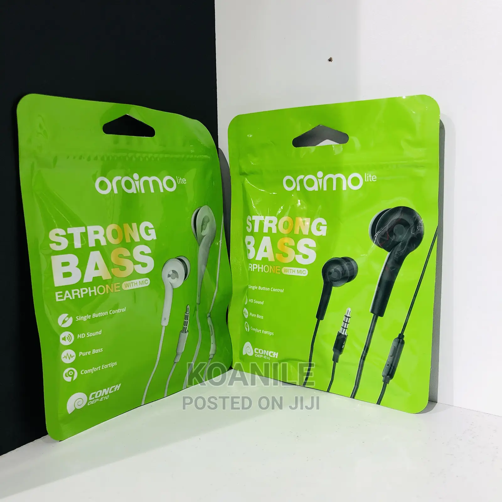 Oraimo Strong Bass Earphones