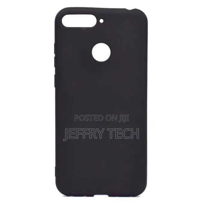 Generic for Huawei Honor 7A Candy Color TPU Case(Black)