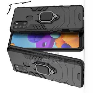 Samsung A21s Ring Armor Back Cover - thumbnail 2