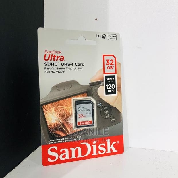 32gb Sandisk Camera Memory Card Authentic. - main view