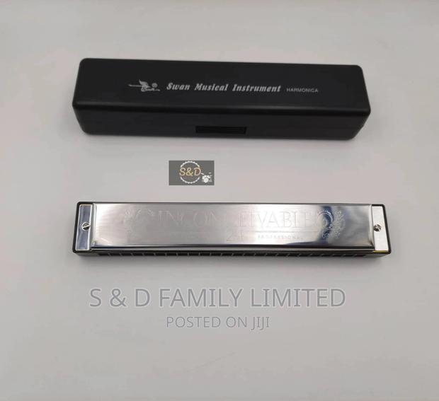 24 Holes Octave Harmonica - main view