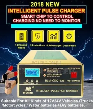 Universal Car Motorcycle Battery Charger Automatic Trendy G