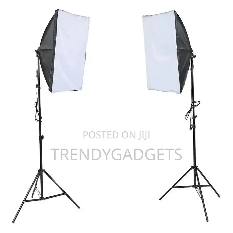Dimmable LED Photography Softbox Light