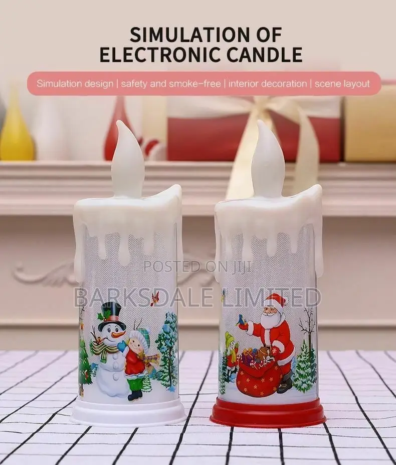 Electronic Flameless LED Christmas LED Light Xmas Candles