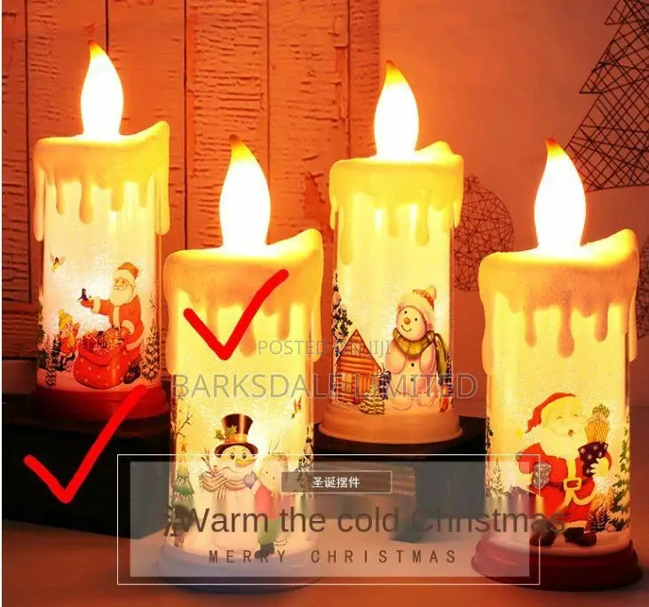 Electronic Flameless LED Christmas LED Light Xmas Candles