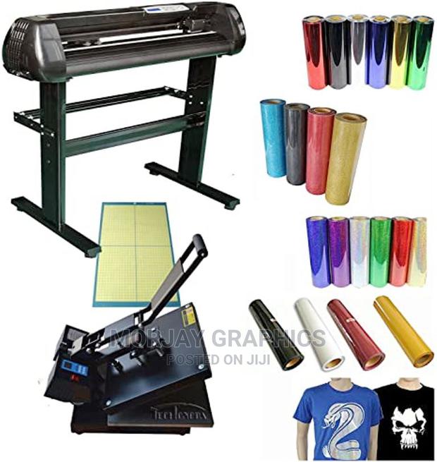 Cutter Plotter Heat Press T-Shirt Transfer Kit for Freshers