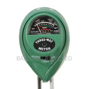 Soil Ph Moisture Meter Light Tester Detector 3 in 1