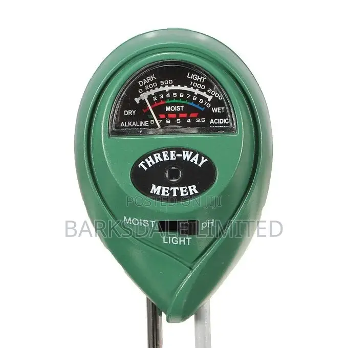 Soil Ph Moisture Meter Light Tester Detector 3 in 1