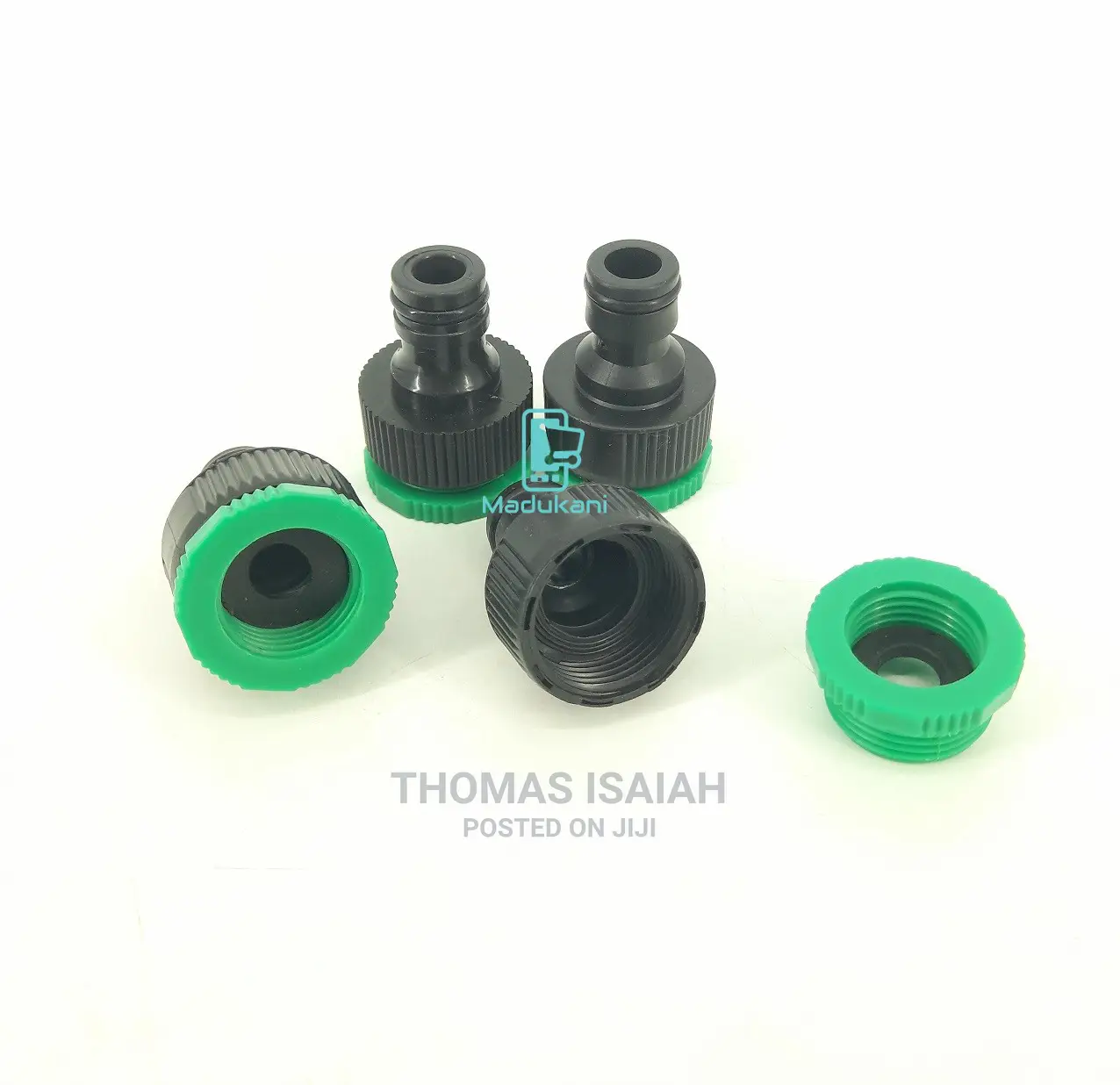 4PCS Garden Hose Pipe 3 Size Connector Adapter Set