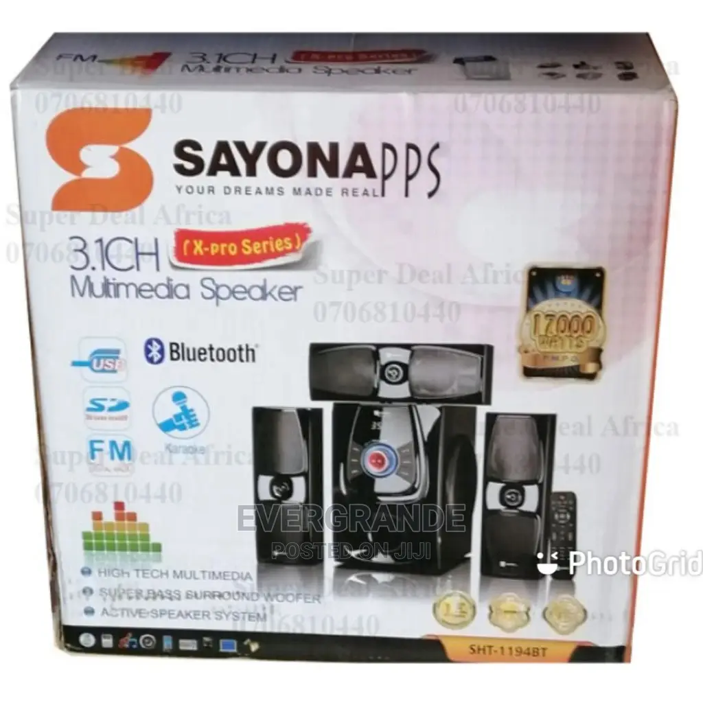 Sayona SHT-1194BT Subwoofer