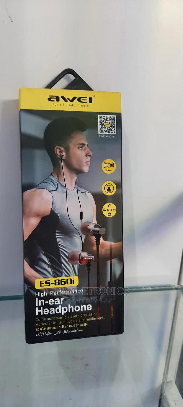 Awei Es-860i Hi-Fi In-Ear Wired Earphones.