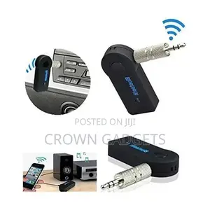 3.5mm AUX Audio Transmitter With Mic, for All Vehicles