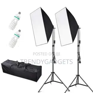 50*70cm Softbox E27 Single Lamp Holder 100-240v Continuous