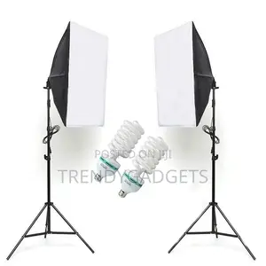 Soft Box Lighting Filming Set