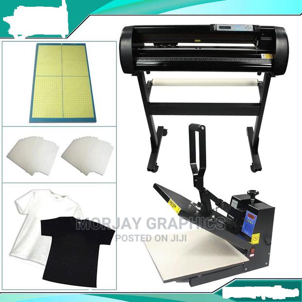 Flatbed Sublimation Press 2ft Cutting Plotter Special Kit - main view