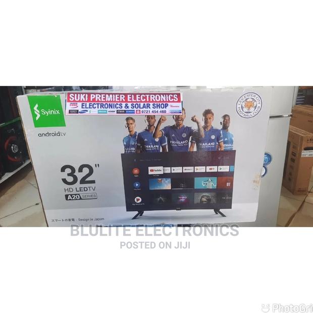 Syinix 32 Smart Android Frameless Tv - thumbnail 3