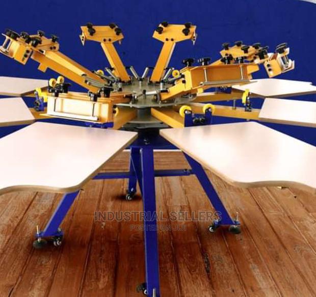 Speedy 6colour 6station Screen Printing Machine - main view