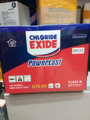 Chloride Exide Powerlast N70 Acid Battery