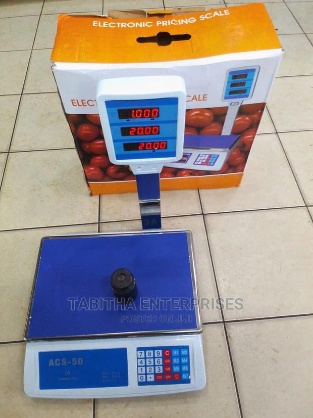 Electronic Digital Weighing Scale 50kg - main view