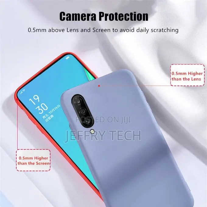 Case for Huawei Y9s Luxury Silicone Rubber Casing