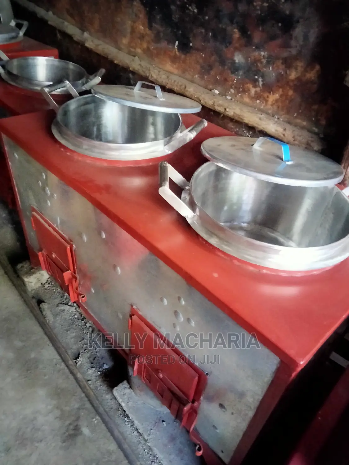 Double Commercial Stove Jikos