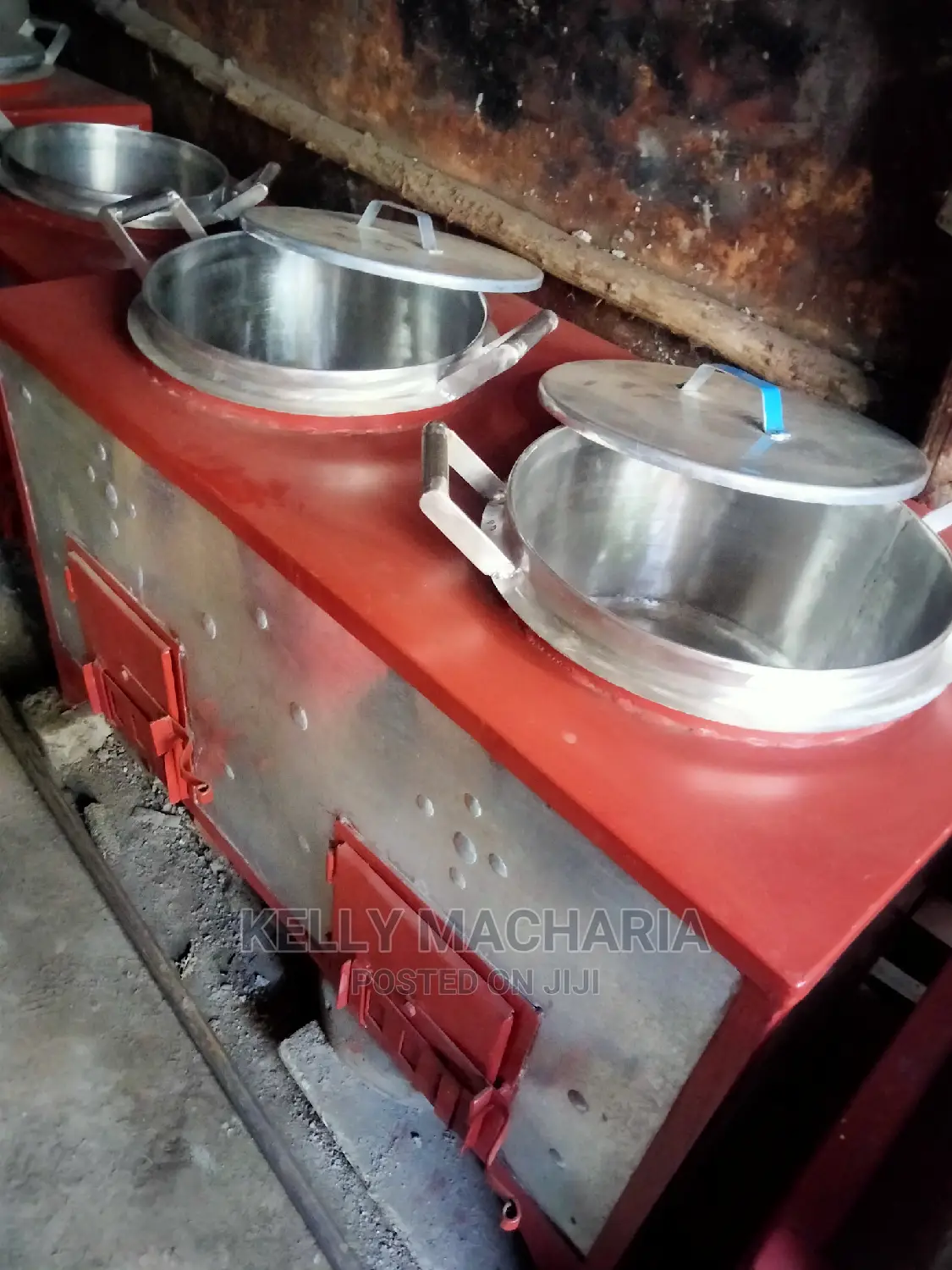 Double Commercial Stove Jikos