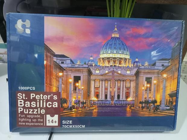 Jigsaw 1000pcs Puzzle Game St. Peters Basilica - thumbnail 2