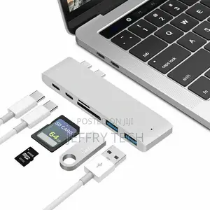 Type C Hub Adapter 3.0 Port Usb Hub Thunderbolt 3 Ver Macboo