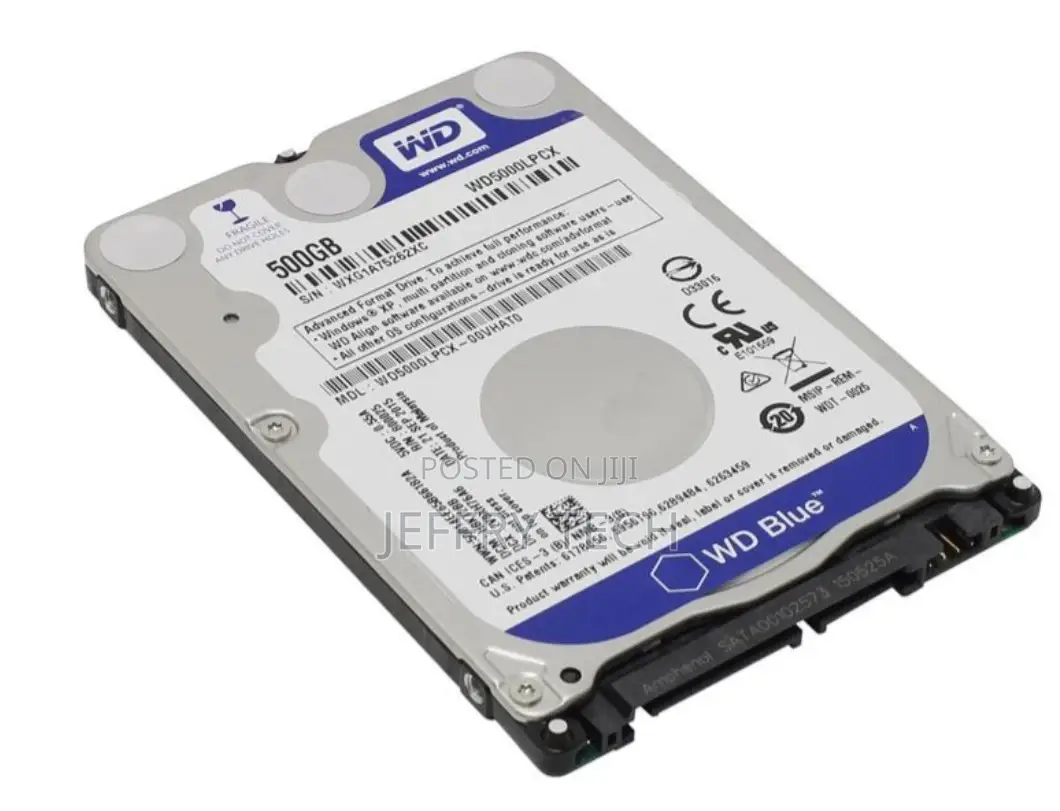 WD Western Digital 320GB 500GB Hdd 2.5 Removed From Windows
