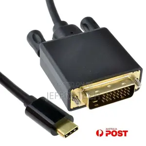 USB 3.1 Type-C USB-C to DVI Adapter Cable 1080P HD for Samsu