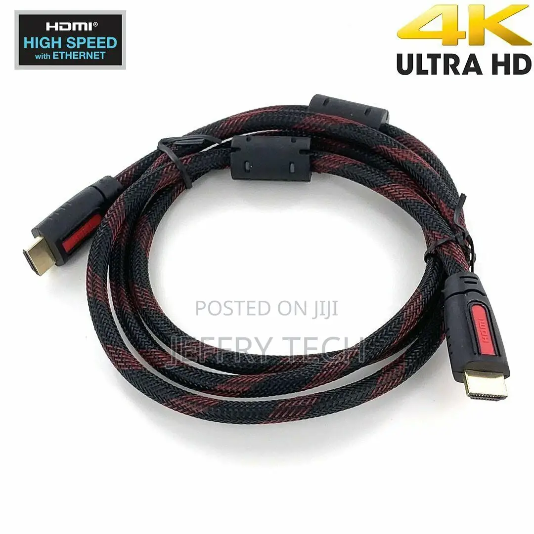 1.5m Premium Braided HDMI Cable Male to HDMI Cable With Easy