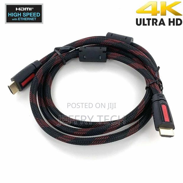 1.5m Premium Braided HDMI Cable Male to HDMI Cable With Easy