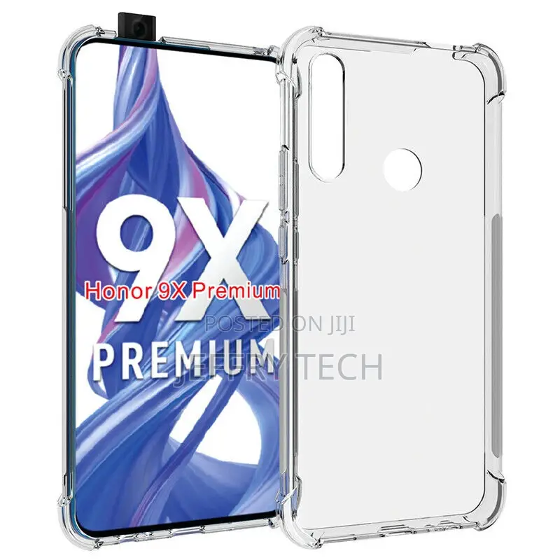Huawei Honor 9X Premium Airbag Clear Silicone Gel Shockproo